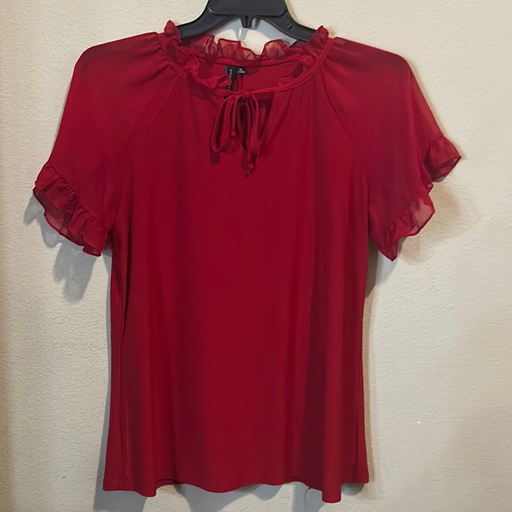 Red Zero 2 Eight blouse